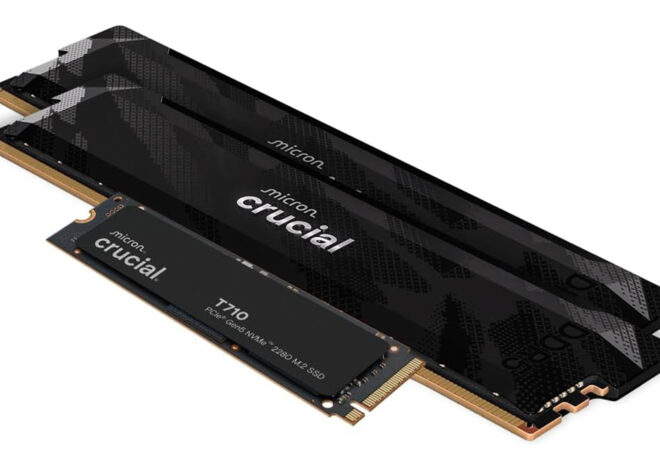 Dapatkan Penghematan $162,99 Di Amazon Saat Anda Membeli Kit RAM DDR5 32GB Crucial dan SSD T710 4TB PCIe NVMe Gen 5 Dalam Penawaran Bundel Luar Biasa Ini