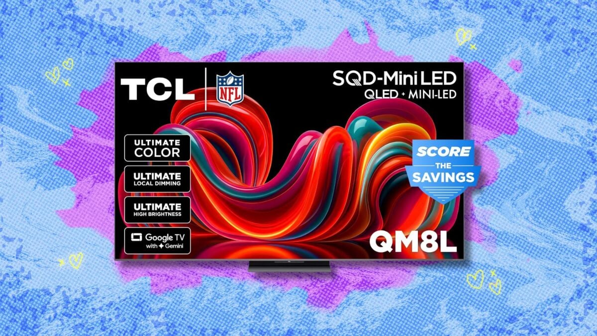 Best TCL deal: Save $1,202 on the TCL 85-inch QM8L SQD-Mini-LED QLED TV