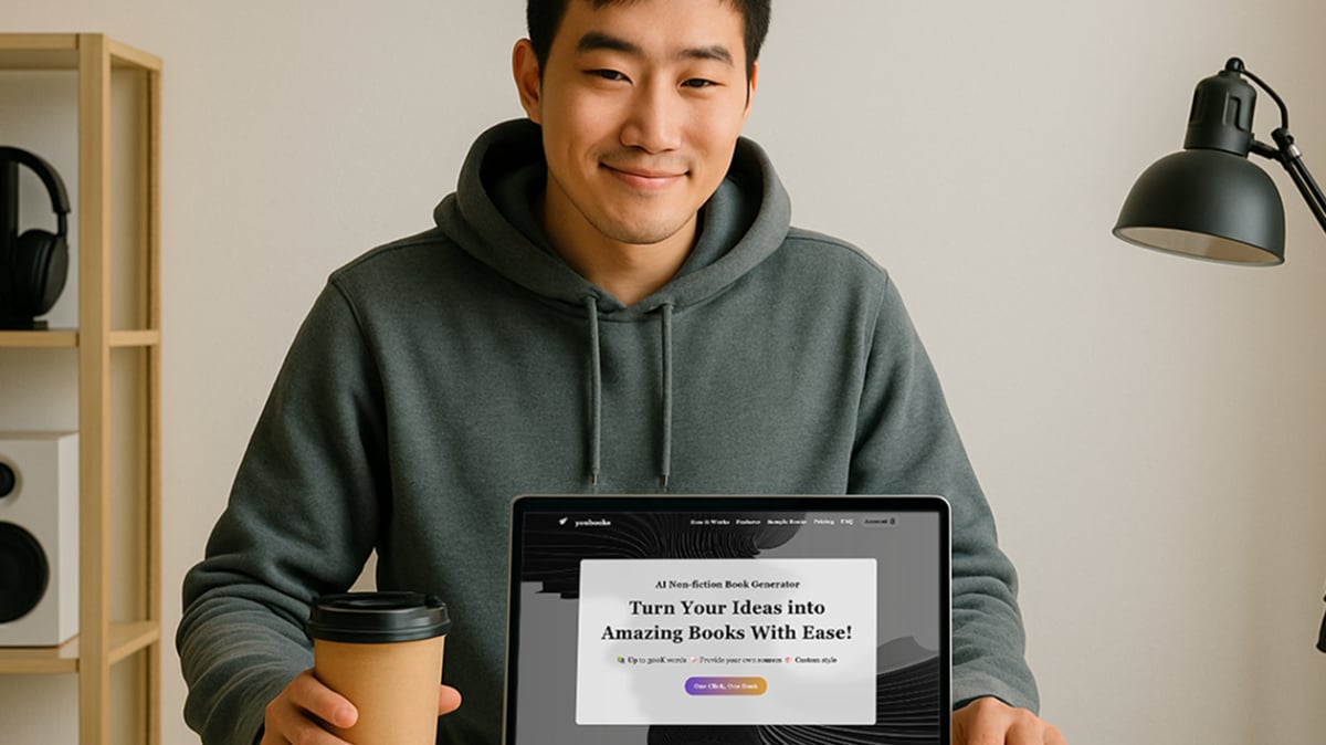 Get a lifetime of Youbooks AI book creation for a one-time $33 payment