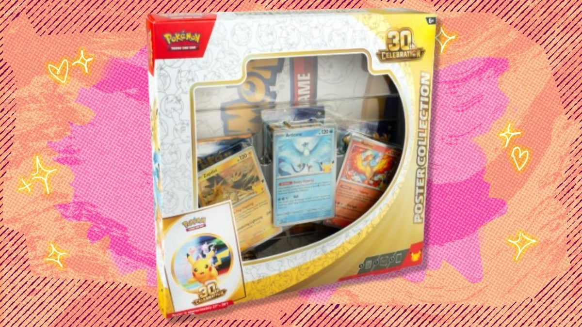 The Pokémon TCG 30th Celebration Poster Collection is close to market price at Walmart — save over $40